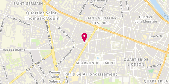 Plan de Soap et Co France SAS, 40 Rue Four, 75006 Paris