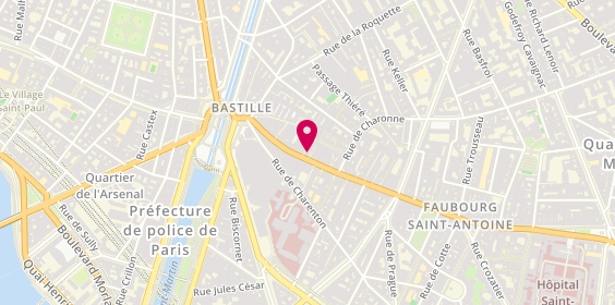 Plan de Rituals, 47 Rue du Faubourg Saint-Antoine, 75011 Paris