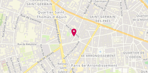 Plan de Creed, 74 Rue des Saints-Pères, 75007 Paris