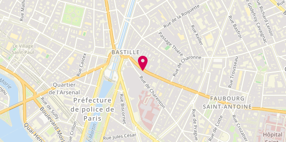 Plan de Séphora, 28 Bis Rue du Faubourg Saint-Antoine, 75012 Paris