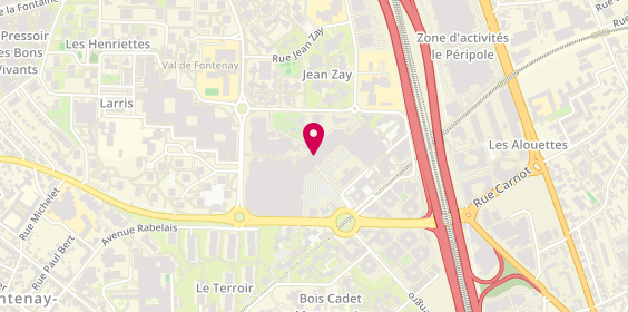Plan de Centre de Beaute Yves Rocher, avenue du Val de Fontenay, 94120 Fontenay-sous-Bois