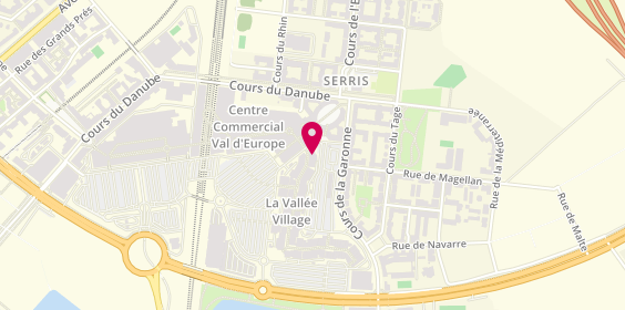 Plan de La Vallée Village, 3 Cr de la Garonne, 77700 Serris