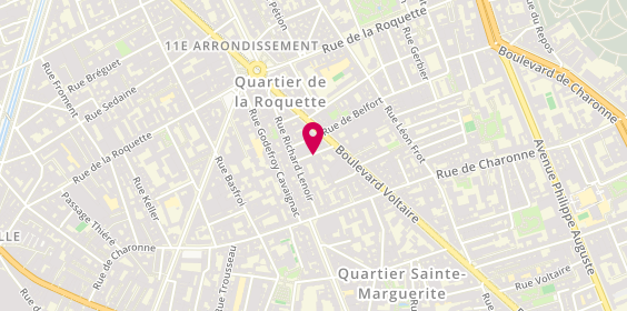 Plan de Parcos, A A 0 6 Rue Gobert, 75011 Paris