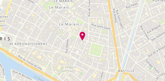 Plan de Granado, 11 Rue des Francs Bourgeois, 75004 Paris