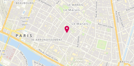 Plan de Durance, 15 Rue des Rosiers, 75004 Paris