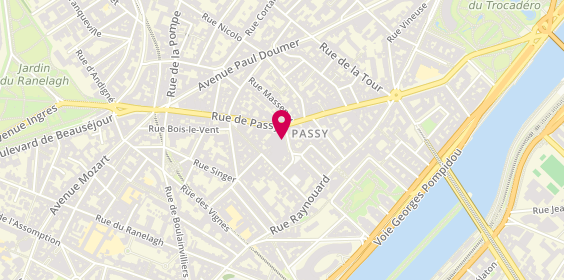 Plan de L'Occitane, 53 Rue de Passy, 75016 Paris