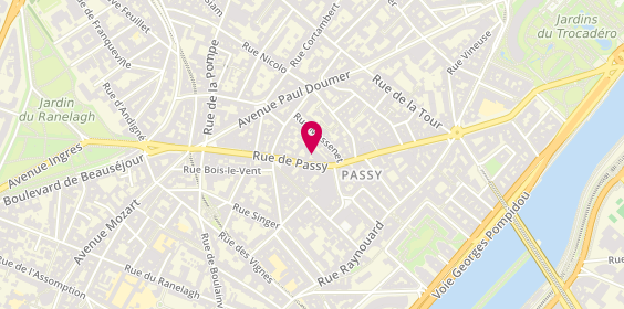 Plan de Rituals, 52 Rue de Passy, 75016 Paris