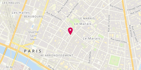 Plan de Maison Francis Kurkdjian, 7 Rue des Blancs Manteaux, 75004 Paris