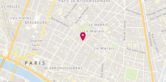 Plan de Fragonard Parfumeur, 51 Rue des Francs Bourgeois, 75004 Paris