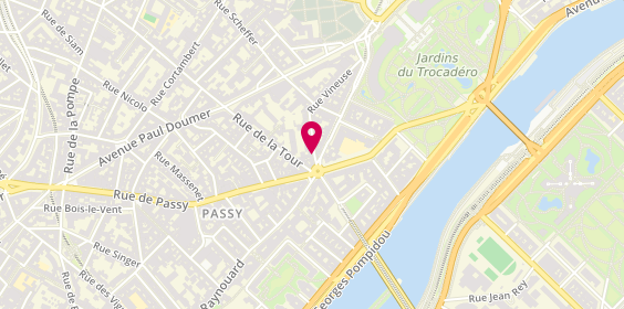Plan de L'ABC du Parfum, 7 Rue Vineuse, 75116 Paris