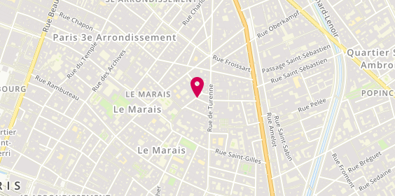 Plan de Histoires de Parfums, 11 Rue du Roi Doré, 75003 Paris
