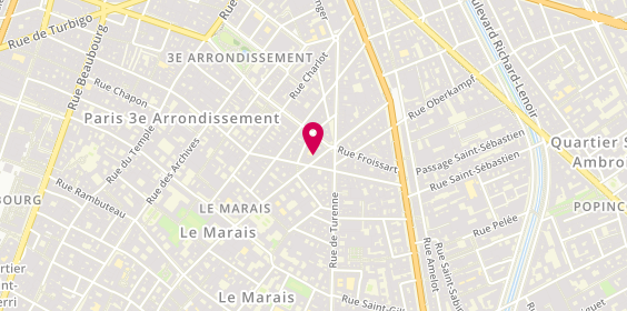 Plan de Aesop, 133 Rue Vieille du Temple, 75003 Paris