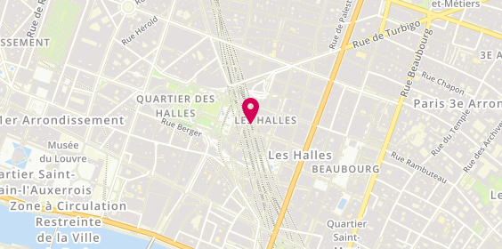 Plan de Nocibé, Westfield Forum des Halles
Niveau - 2
2 Rue Rambuteau Porte Rambuteau, 75001 Paris