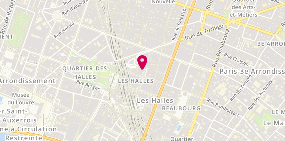 Plan de MAC, 9 Rue Pierre Lescot, 75001 Paris
