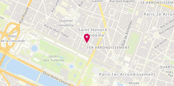 Plan de Aesop France, 205 Rue Saint Honore, 75001 Paris