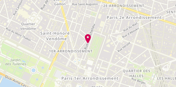Plan de Parfums de Nicolai, 28 Rue de Richelieu, 75001 Paris