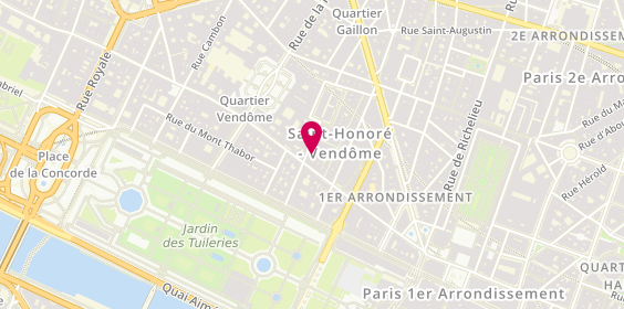 Plan de Granado, 4 Rue du Marché Saint-Honoré, 75001 Paris