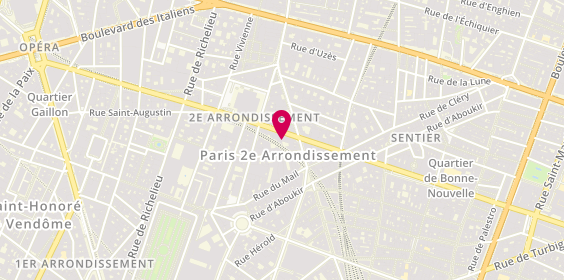 Plan de Marionnaud Paris, 115 Rue Réaumur, 75002 Paris