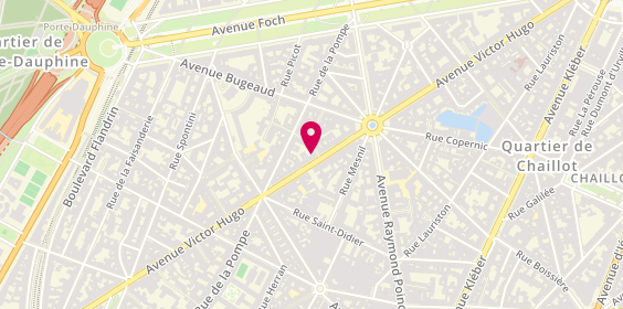 Plan de Marionnaud - Parfumerie & Institut, 100 avenue Victor Hugo, 75016 Paris