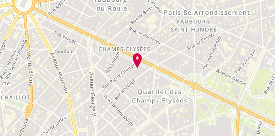 Plan de Annick Goutal, 49-53 Av. Des Champs-Élysées, 75008 Paris