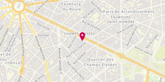 Plan de Arabian Oud, 63 avenue des Champs-Élysées, 75008 Paris