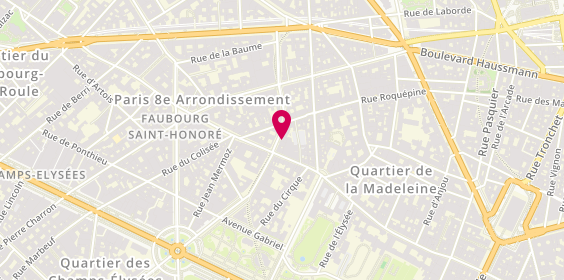 Plan de Société Matignon Saint Honoré, 34 Avenue Matignon, 75008 Paris