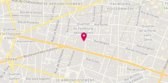 Plan de Marionnaud-Parfumerie, 13 Rue du Faubourg Montmartre, 75009 Paris