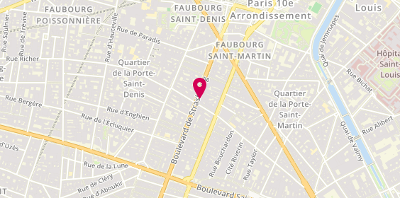 Plan de Yahve, 36 Boulevard de Strasbourg, 75010 Paris
