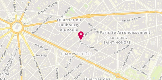 Plan de Elysées Shopping, 12 Rue de Berri, 75008 Paris