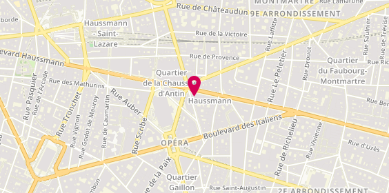 Plan de Séphora, 23 Boulevard Haussmann, 75009 Paris