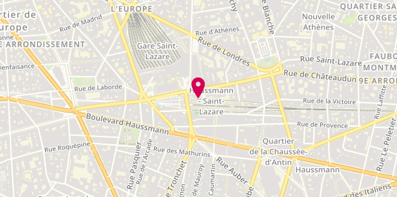 Plan de Yves Rocher, Centre Commercial Passage du Havre
107 Rue Saint-Lazare, 75009 Paris