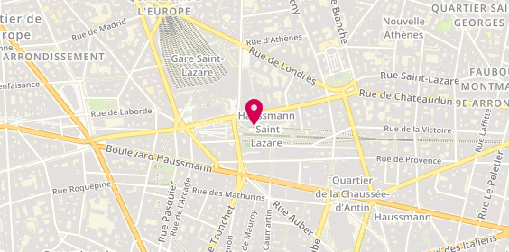 Plan de KIKO Milano, Rue Saint-Lazare 109 - Local N.13 (Piano -1, 75009 Paris