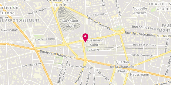Plan de L'Occitane, Passage du Havre
109 Rue Saint-Lazare, 75009 Paris