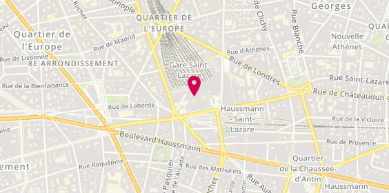 Plan de LUSH, Gare Saint Lazare - Espace Commercial
1 Cr du Havre, 75008 Paris