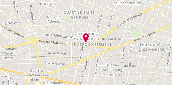Plan de Maison de Senteurs, 2 Rue Flechier, 75009 Paris