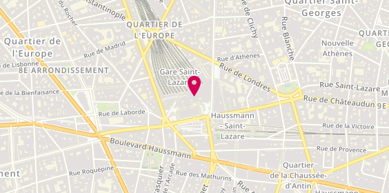 Plan de Sephora, 1 Cr du Havre, 75008 Paris