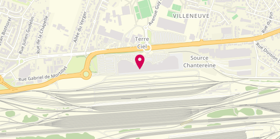Plan de Centre de Beaute Yves Rocher, 2 avenue Gendarme Castermant Centre Commercial, 77500 Chelles