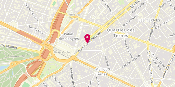 Plan de Xpert nutrition, 259 Boulevard Pereire, 75017 Paris