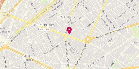 Plan de Yves Rocher, 24 Avenue Ternes, 75017 Paris