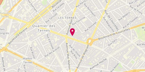 Plan de Bobbi Brown, 20 avenue des Ternes, 75017 Paris