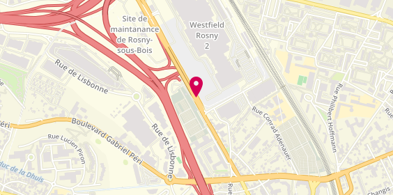 Plan de Arabian Oud, avenue du Général de Gaulle Westfield
2, Etage 1, 93117 Rosny-sous-Bois
