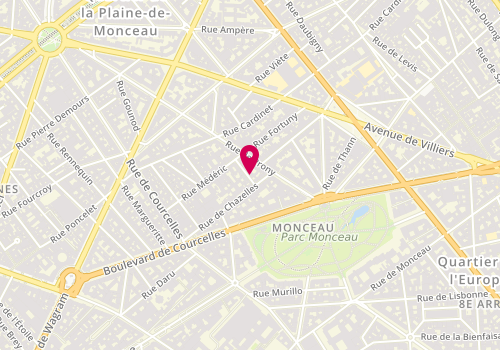 Plan de Maison Koto, 6 Rue Jadin, 75017 Paris