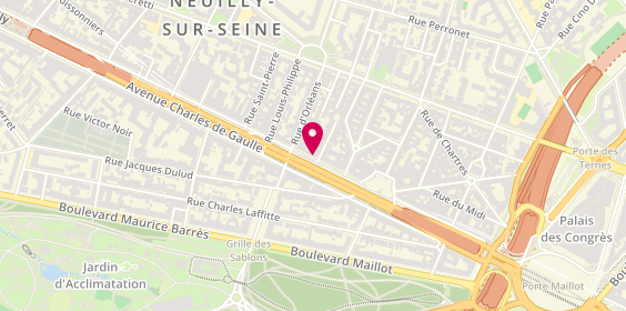 Plan de Marionnaud - Parfumerie, 56 avenue Charles de Gaulle, 92200 Neuilly-sur-Seine
