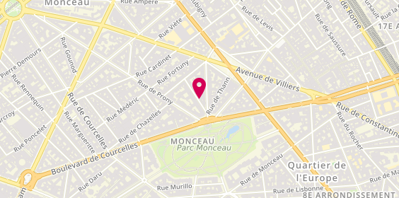 Plan de Botimyst, 2 Bis Rue Logelbach, 75017 Paris