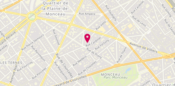 Plan de Guest Men, 39 Rue Cardinet, 75017 Paris