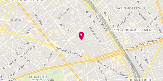 Plan de Séphora, 40 rue de Lévis, 75017 Paris