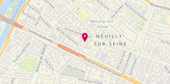 Plan de Marionnaud-Parfumerie, 11 Rue des Huissiers, 92200 Neuilly-sur-Seine