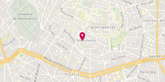 Plan de Lab Scent, 57 Rue des 3 Frères, 75018 Paris