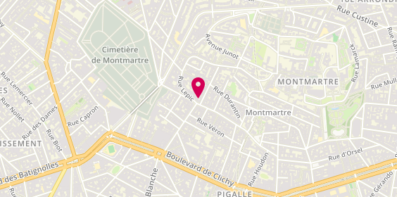 Plan de Marionnaud-Parfumerie, 36 Rue Lepic, 75018 Paris