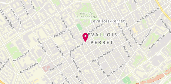 Plan de Marionnaud - Parfumerie & Institut, 71 Rue Carnot, 92300 Levallois-Perret